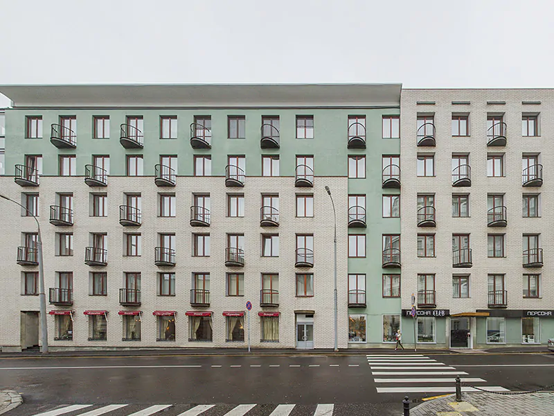Здание гостиничного комплекса, Москва