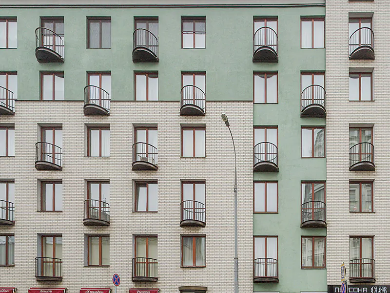 Здание гостиничного комплекса, Москва