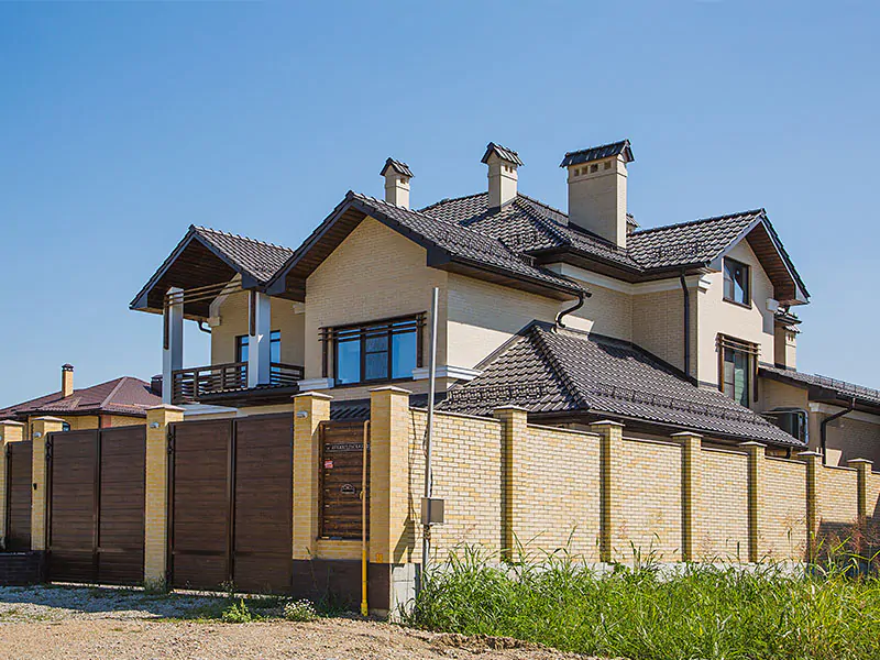 Частный дом, Краснодарский край, кирпич Roben
