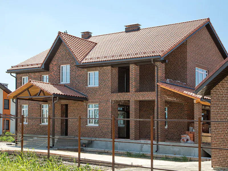 Частный дом в Краснодарском крае, черепица Terreal